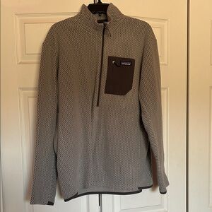 Men’s Patagonia R1 Air Zip-Neck Sweater